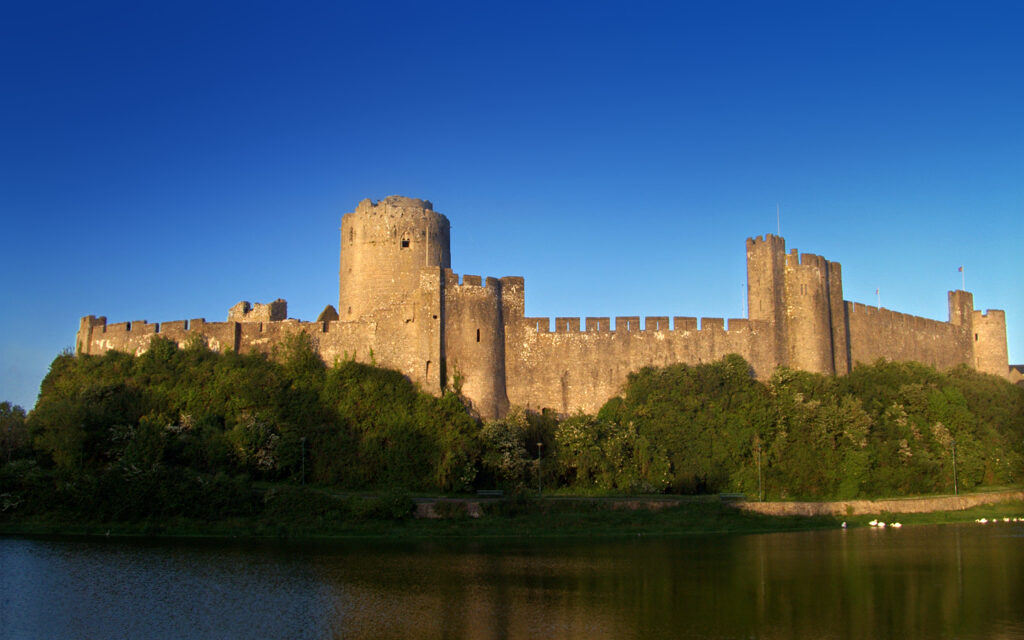 Pembroke Castle, where Margaret gave birth to her precious son.