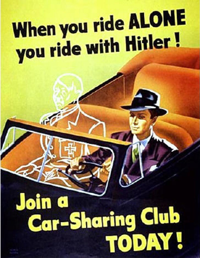 When You Ride Alone, You Ride With Hitler.