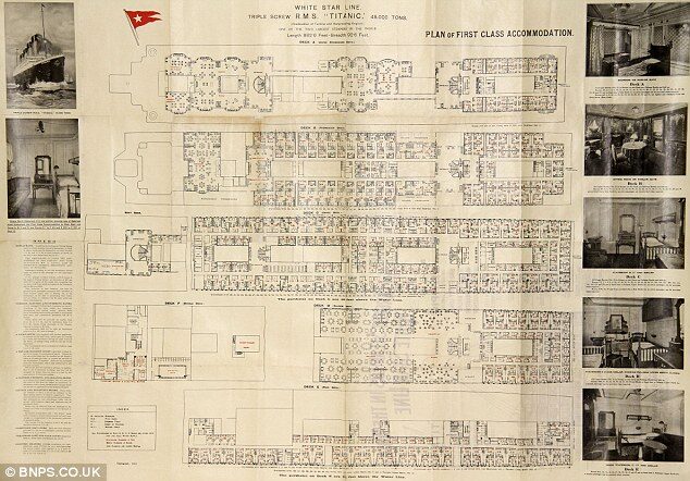  titanic deck plan, titanic old couple 